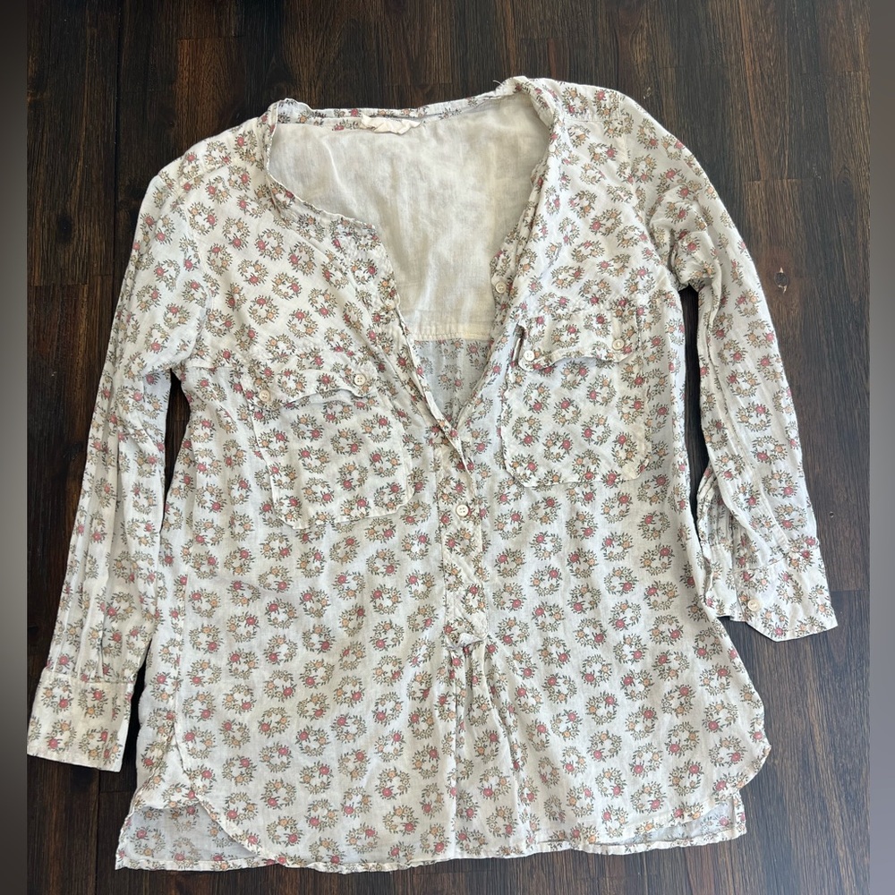 Isabel Marant cotton blouse (floral) size 1 small